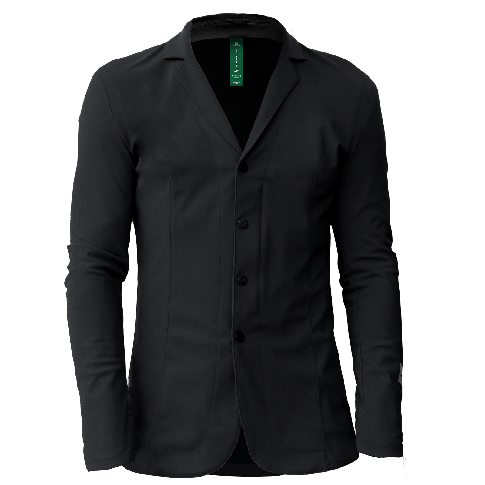 MJ10 Men's Show Jacket: Black